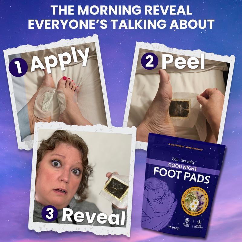 Caelura Tiefenreinigende Fußpads | Entspanne und belebe deine Füße | 10 Paar für Geruchskontrolle und Entspannung