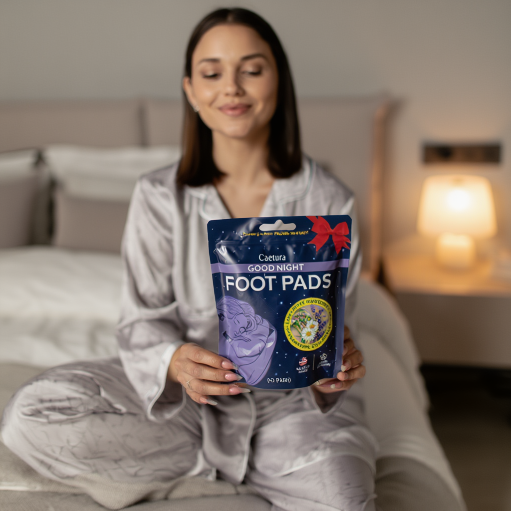 Caelura Tiefenreinigende Fußpads | Entspanne und belebe deine Füße | 10 Paar für Geruchskontrolle und Entspannung