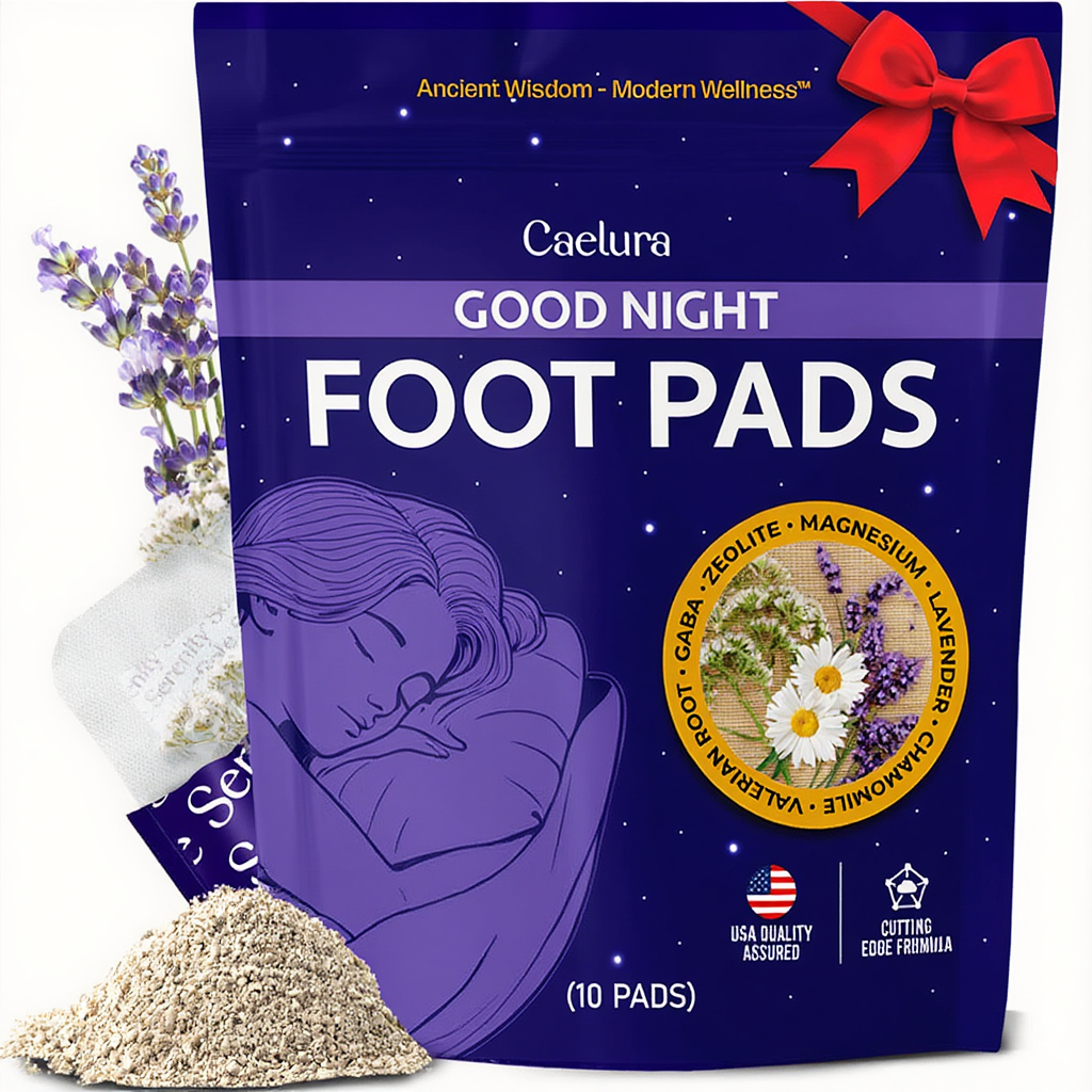 Caelura Tiefenreinigende Fußpads | Entspanne und belebe deine Füße | 10 Paar für Geruchskontrolle und Entspannung