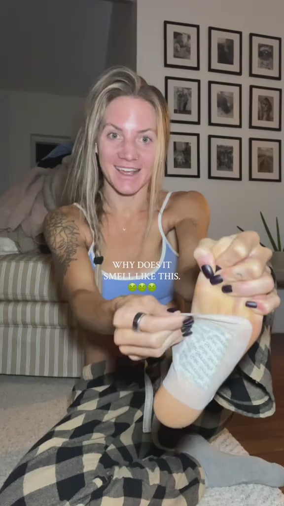 Caelura Tiefenreinigende Fußpads | Entspanne und belebe deine Füße | 10 Paar für Geruchskontrolle und Entspannung video